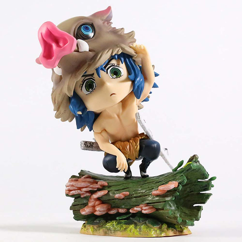 Demon Slayer Hashibira Inosuke Finger Action Figure Model Toy 16cm