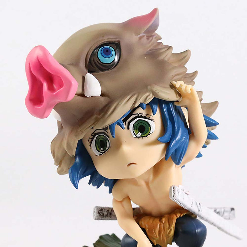 Demon Slayer Hashibira Inosuke Finger Action Figure Model Toy 16cm