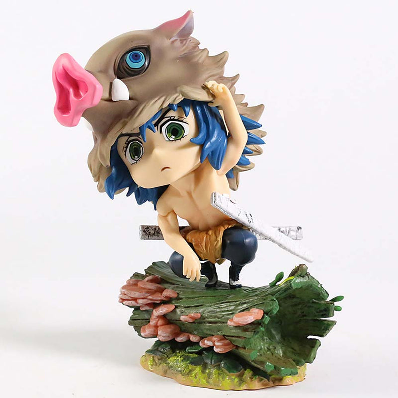 Demon Slayer Hashibira Inosuke Finger Action Figure Model Toy 16cm