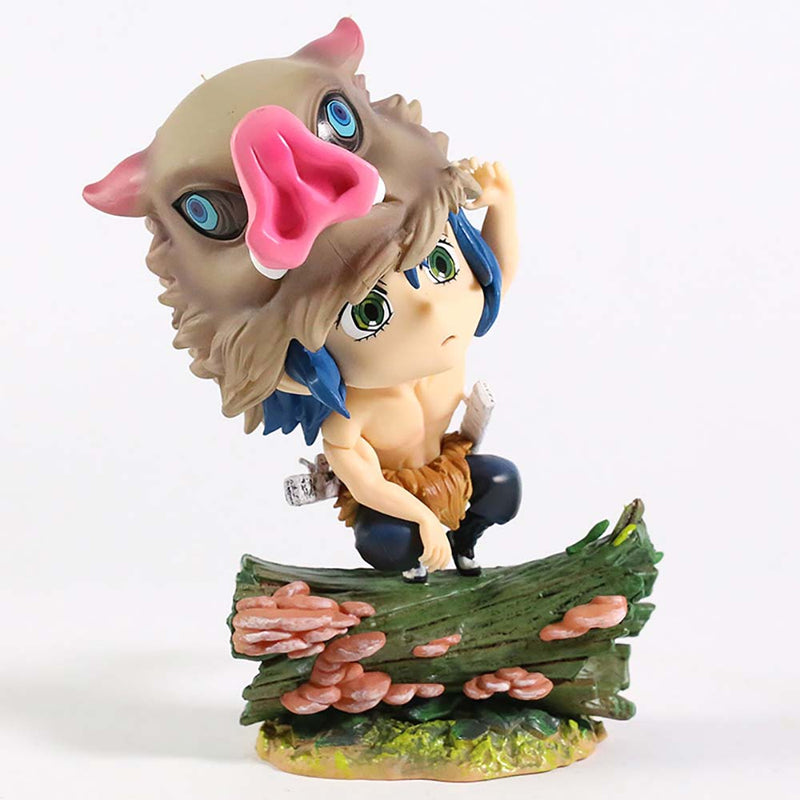 Demon Slayer Hashibira Inosuke Finger Action Figure Model Toy 16cm