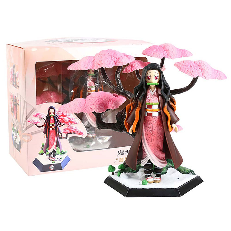 Demon Slayer Kamado Nezuko Action Figure Collectible Model Toy 19cm