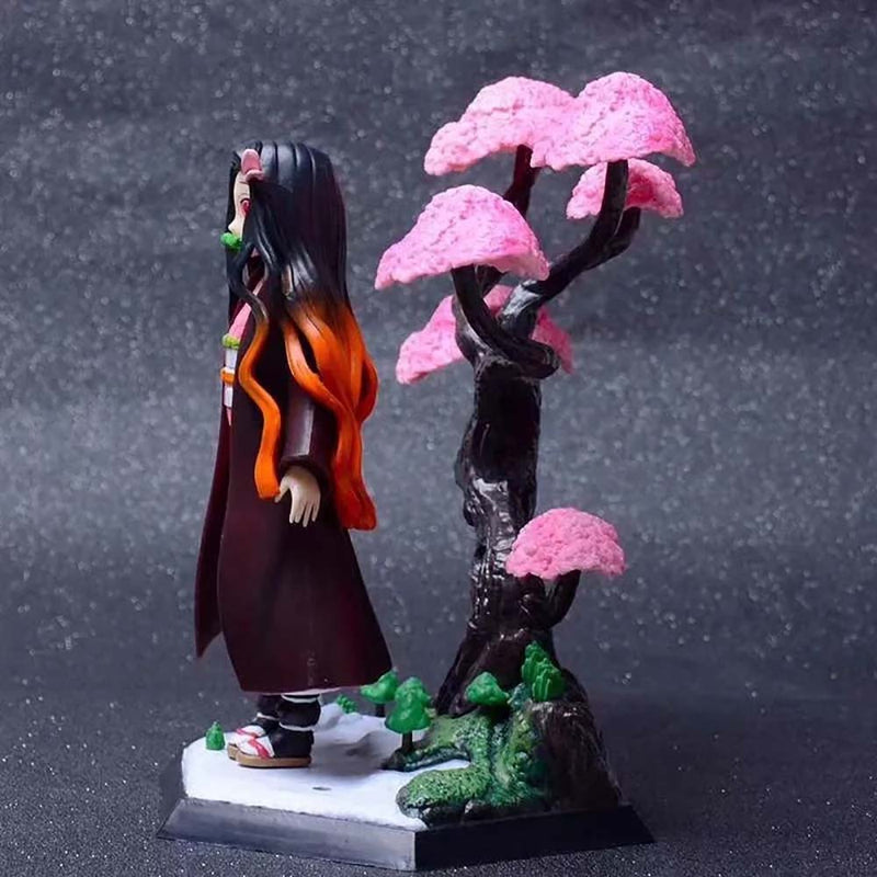 Demon Slayer Kamado Nezuko Action Figure Collectible Model Toy 19cm