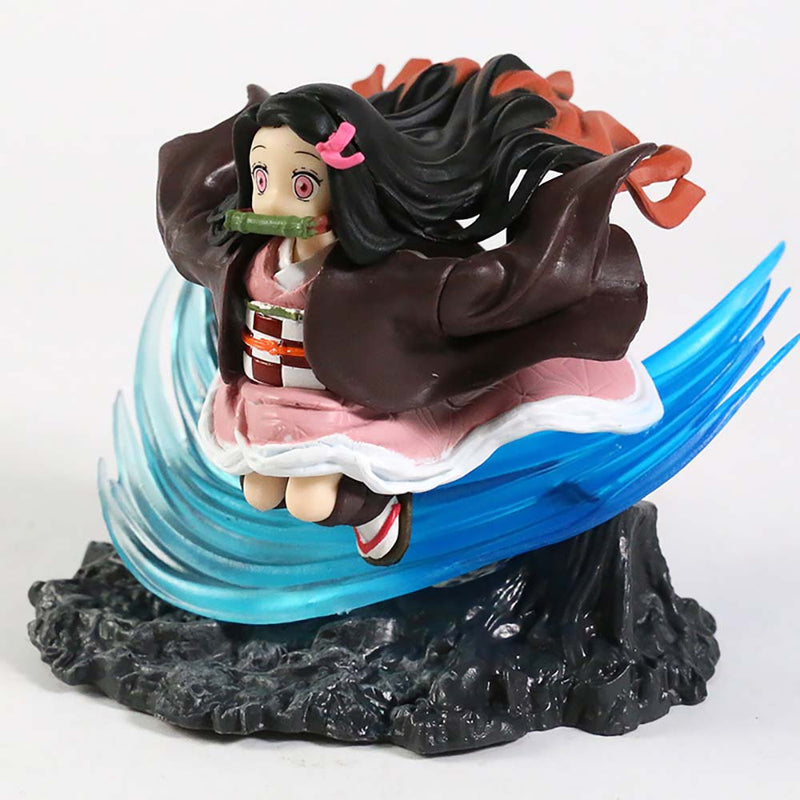 Demon Slayer Kamado Nezuko GK Action Figure Collectible Model Toy 10cm