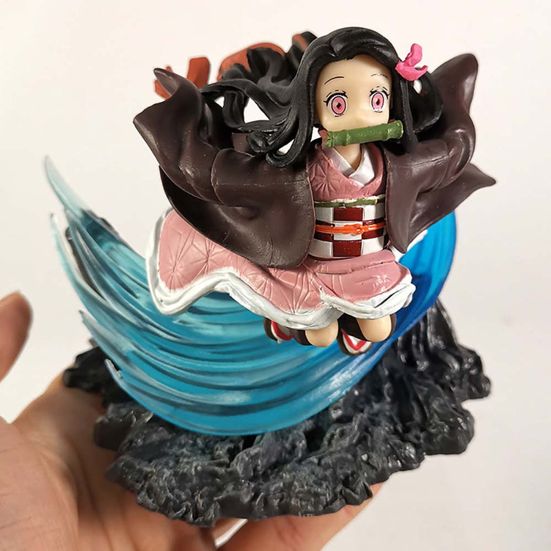 Demon Slayer Kamado Nezuko GK Action Figure Collectible Model Toy 10cm