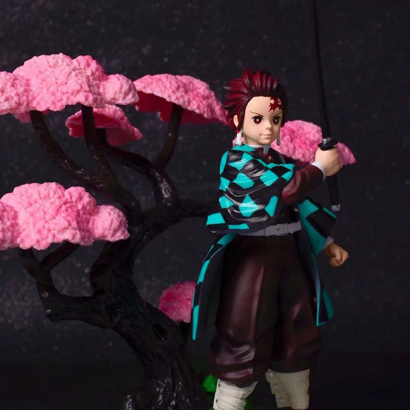 Demon Slayer Kamado Tanjirou Action Figure Collectible Model Toy 19cm