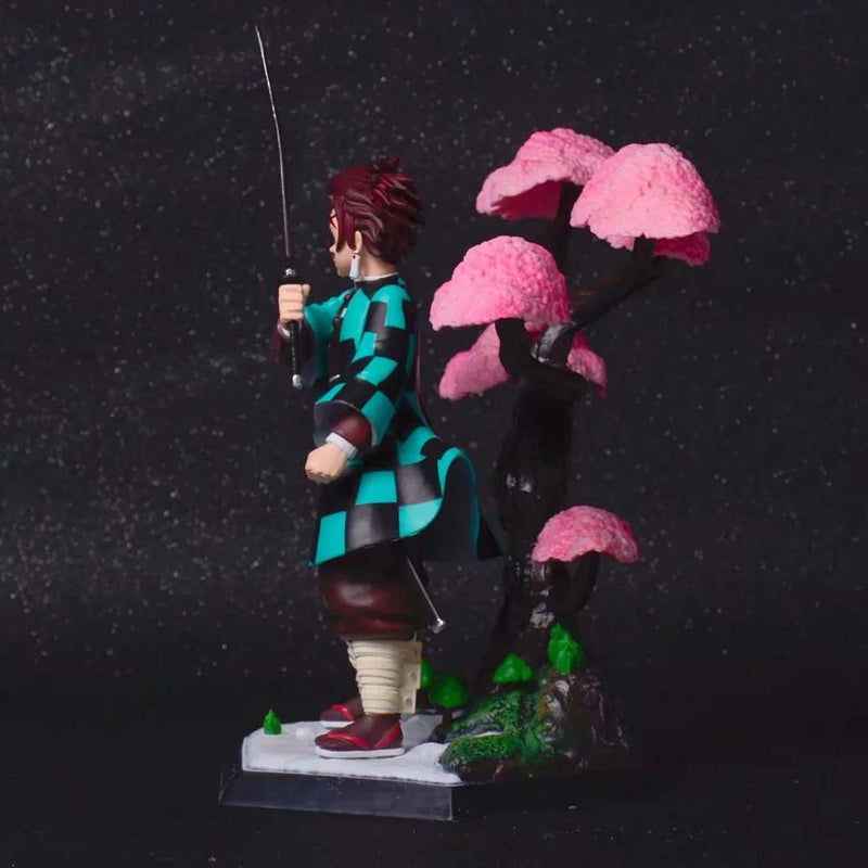 Demon Slayer Kamado Tanjirou Action Figure Collectible Model Toy 19cm