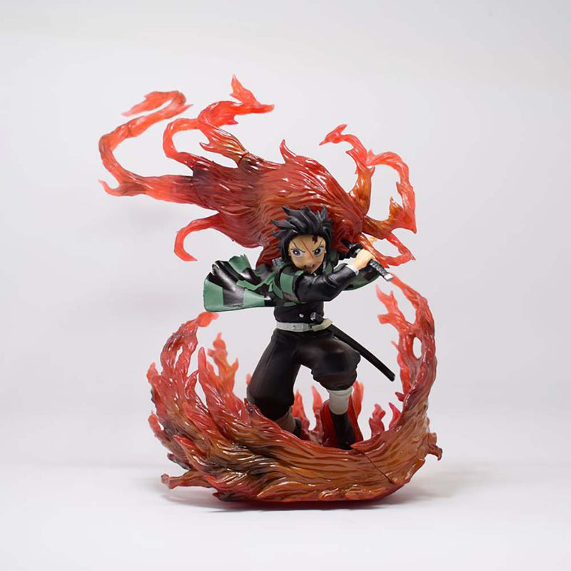 Demon Slayer Kamado Tanjirou Action Figure Collectible Model Toy 20cm