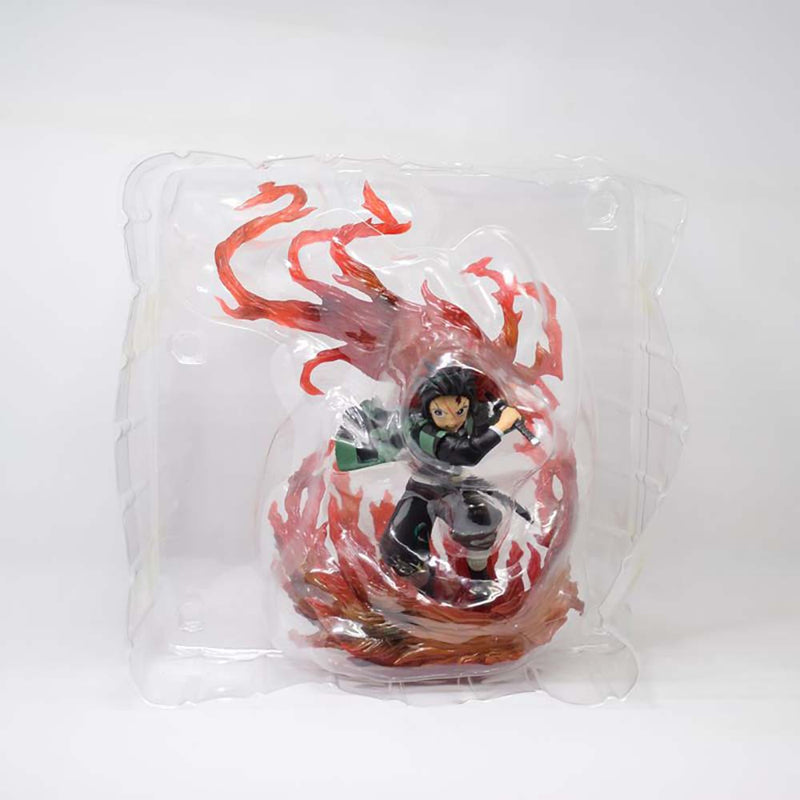 Demon Slayer Kamado Tanjirou Action Figure Collectible Model Toy 20cm