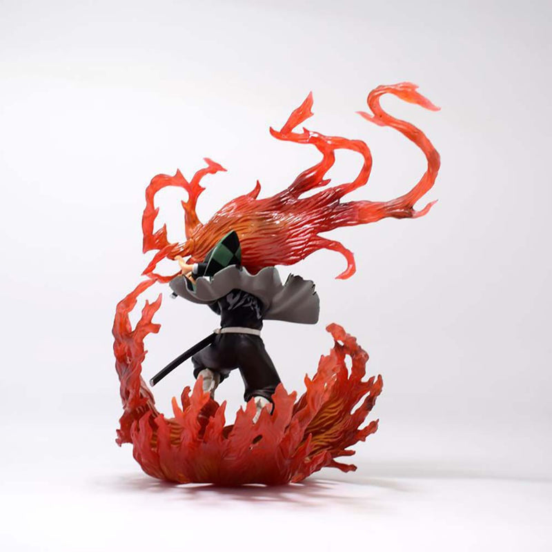 Demon Slayer Kamado Tanjirou Action Figure Collectible Model Toy 20cm