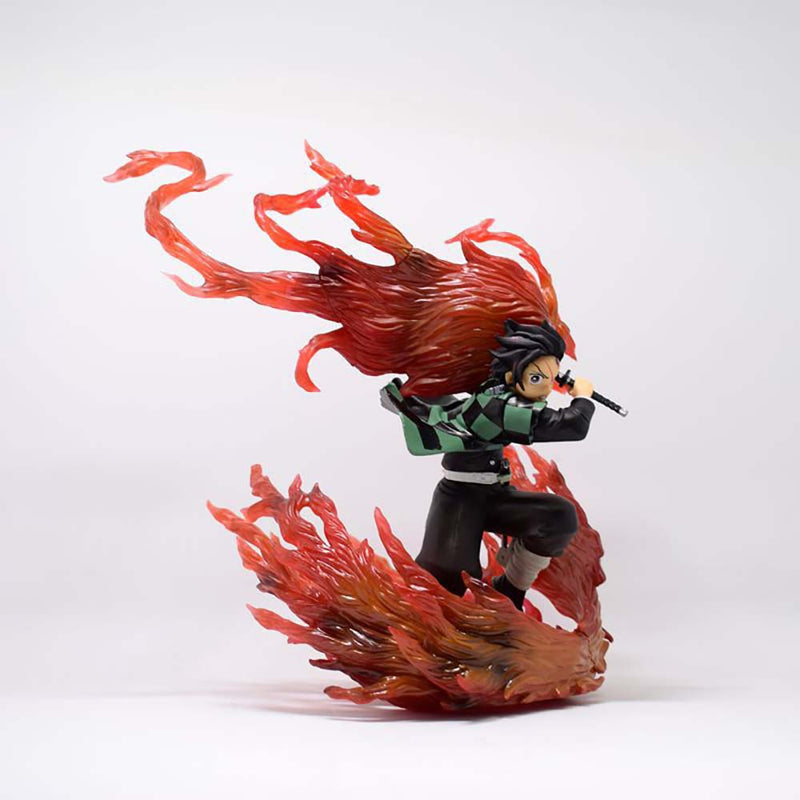 Demon Slayer Kamado Tanjirou Action Figure Collectible Model Toy 20cm