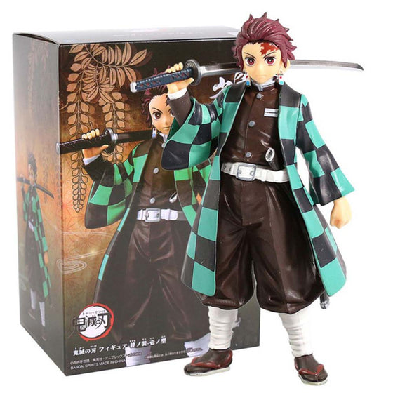 Demon Slayer Kamado Tanjirou Action Figure Model Toy 17cm