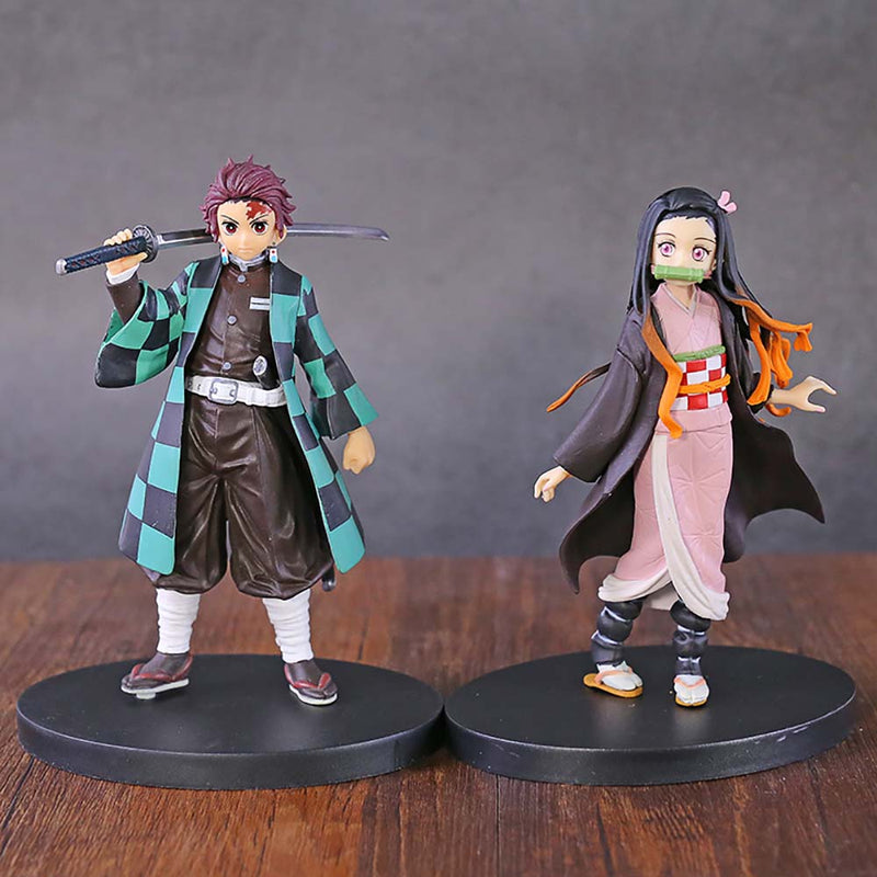 Demon Slayer Kamado Tanjirou Action Figure Model Toy 17cm