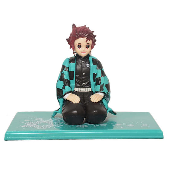 Demon Slayer Kamado Tanjirou Kneeling Ver Action Figure Model Toy 9cm