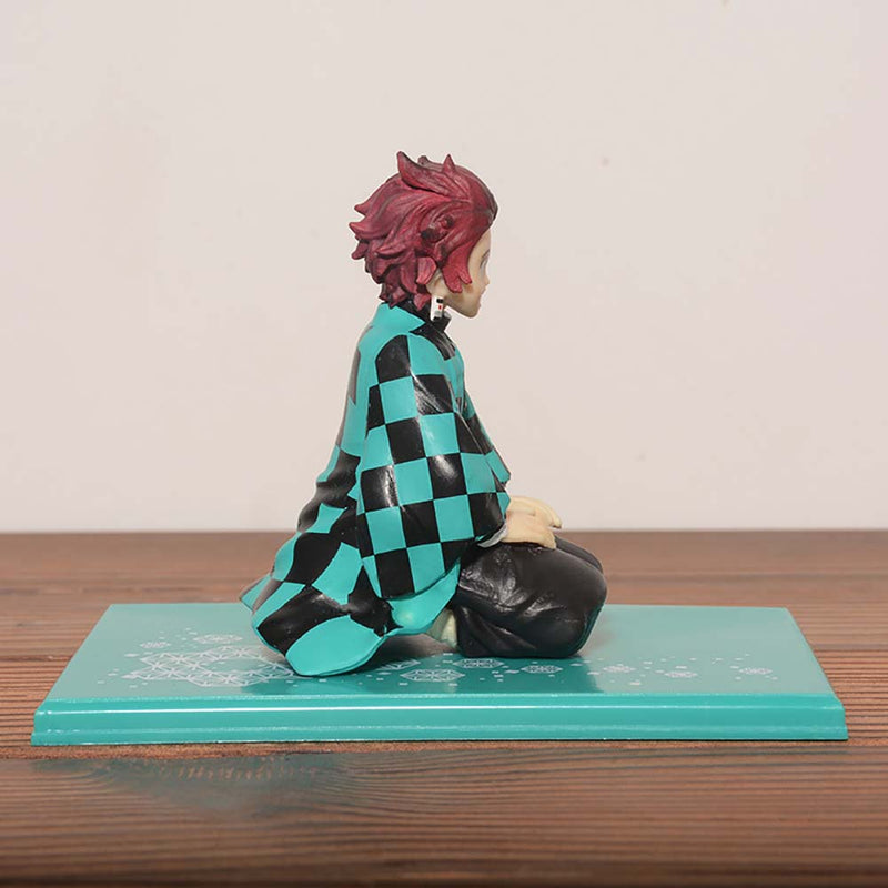 Demon Slayer Kamado Tanjirou Kneeling Ver Action Figure Model Toy 9cm