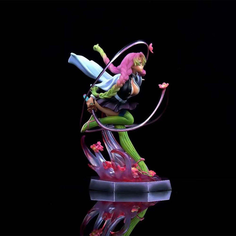 Demon Slayer Kanroji Mitsuri Action Figure Toy 21cm