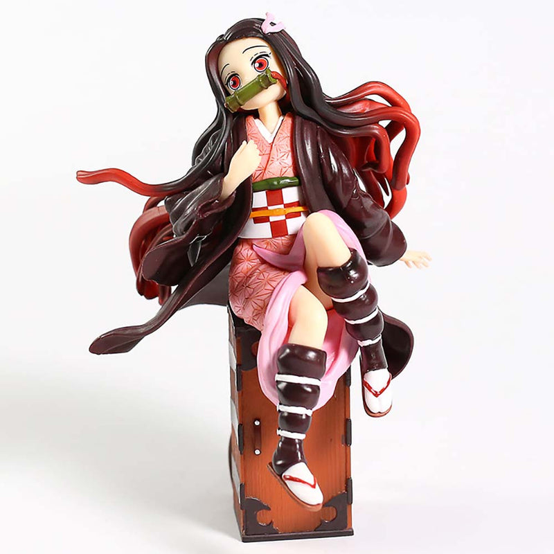 Demon Slayer Kimetsu No Yaiba Kamado Nezuko Action Figure Toy 17cm