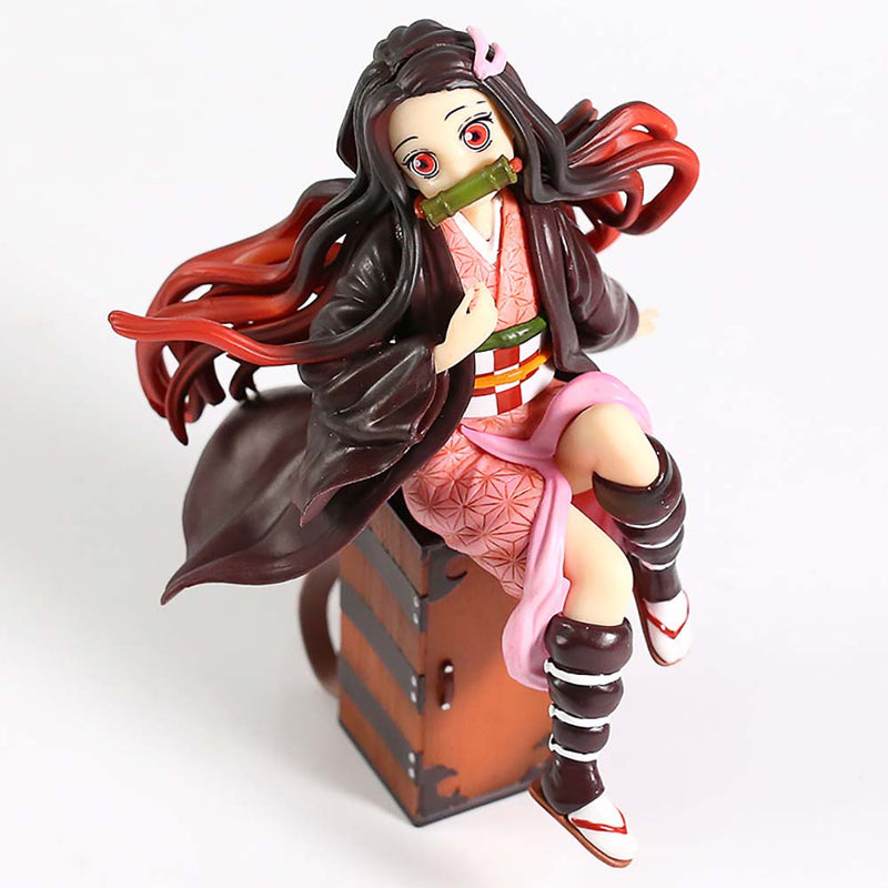 Demon Slayer Kimetsu No Yaiba Kamado Nezuko Action Figure Toy 17cm