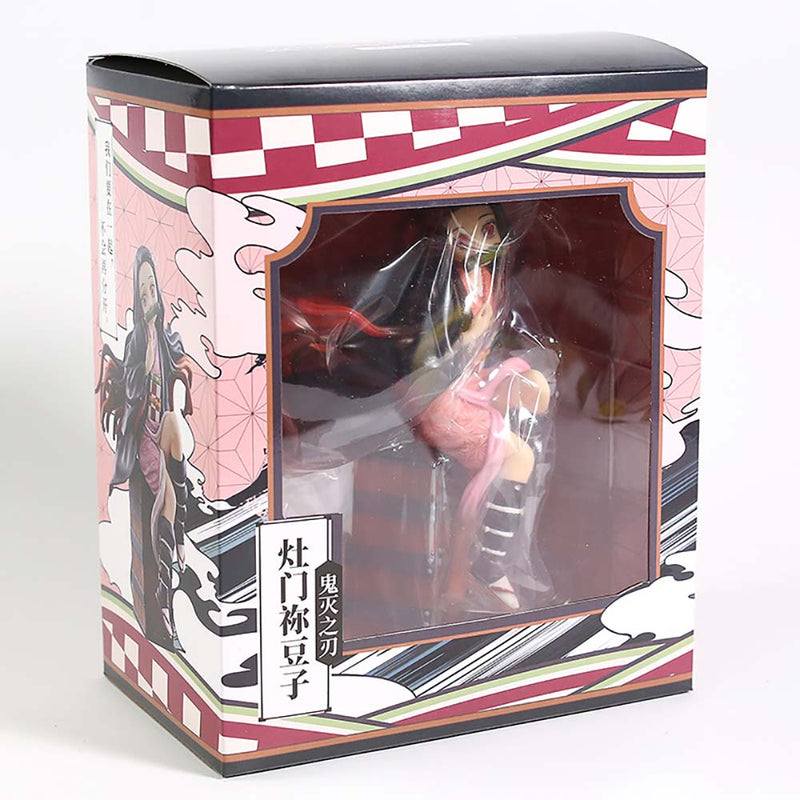 Demon Slayer Kimetsu No Yaiba Kamado Nezuko Action Figure Toy 17cm