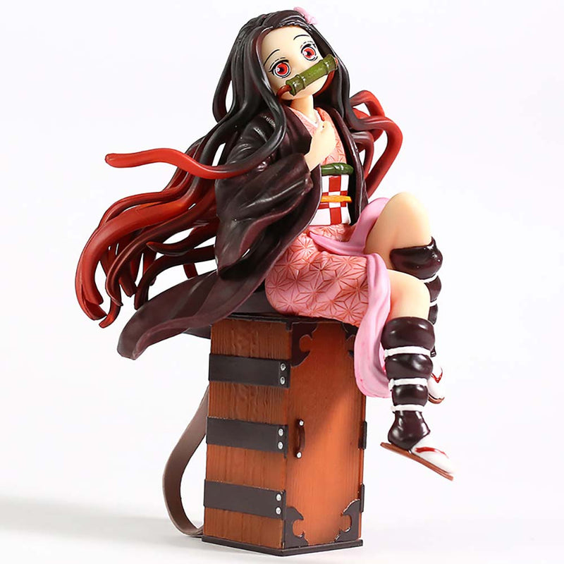 Demon Slayer Kimetsu No Yaiba Kamado Nezuko Action Figure Toy 17cm