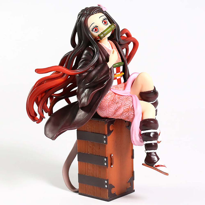 Demon Slayer Kimetsu No Yaiba Kamado Nezuko Action Figure Toy 17cm