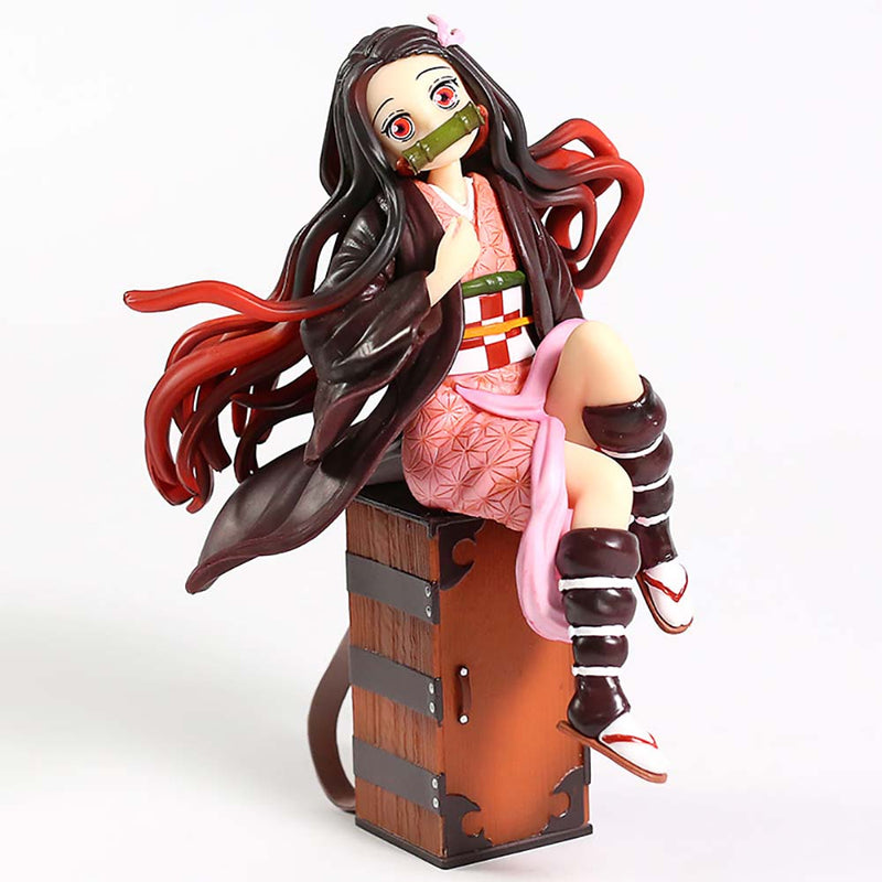 Demon Slayer Kimetsu No Yaiba Kamado Nezuko Action Figure Toy 17cm