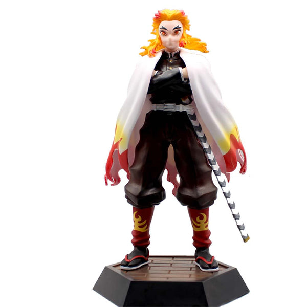 Demon Slayer Kimetsu No Yaiba Rengoku Kyoujurou Action Figure 21cm