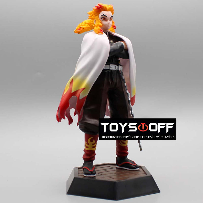 Demon Slayer Kimetsu No Yaiba Rengoku Kyoujurou Action Figure 21cm