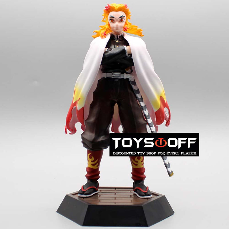 Demon Slayer Kimetsu No Yaiba Rengoku Kyoujurou Action Figure 21cm