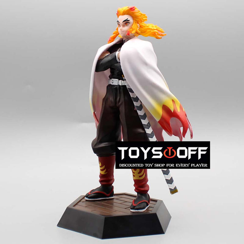 Demon Slayer Kimetsu No Yaiba Rengoku Kyoujurou Action Figure 21cm