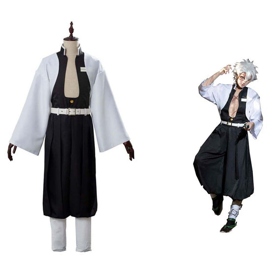 Demon Slayer Kimetsu no Yaiba Shinazugawa Sanemi Cosplay Kimono Suit