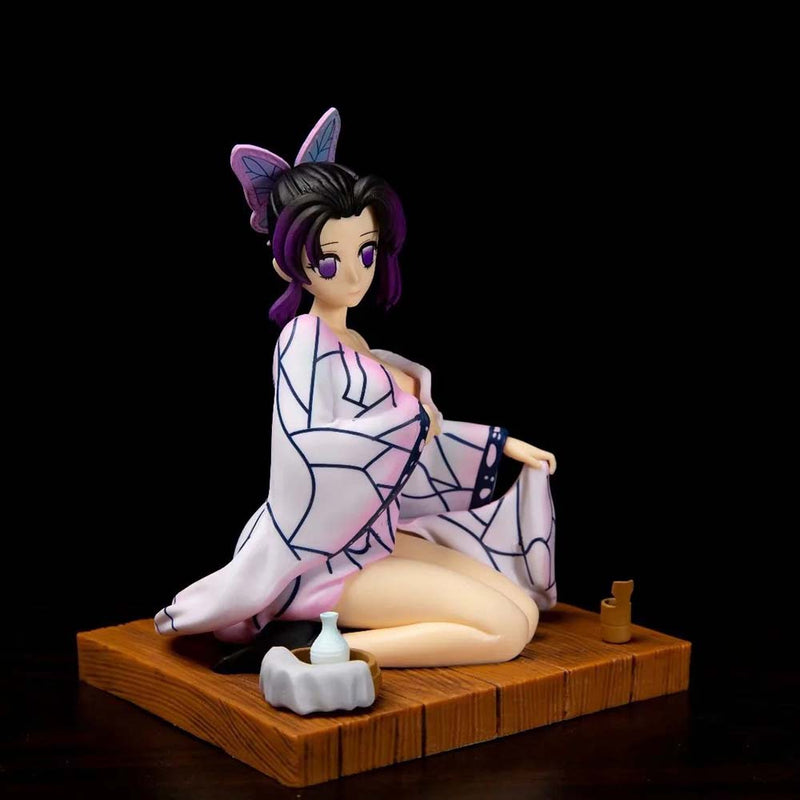 Demon Slayer Kochou Shinobu Action Figure Collectible Model Toy 17cm