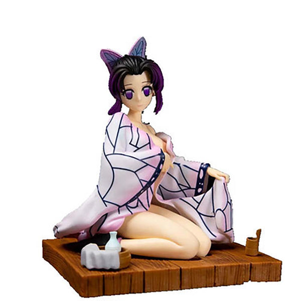 Demon Slayer Kochou Shinobu Action Figure Collectible Model Toy 17cm