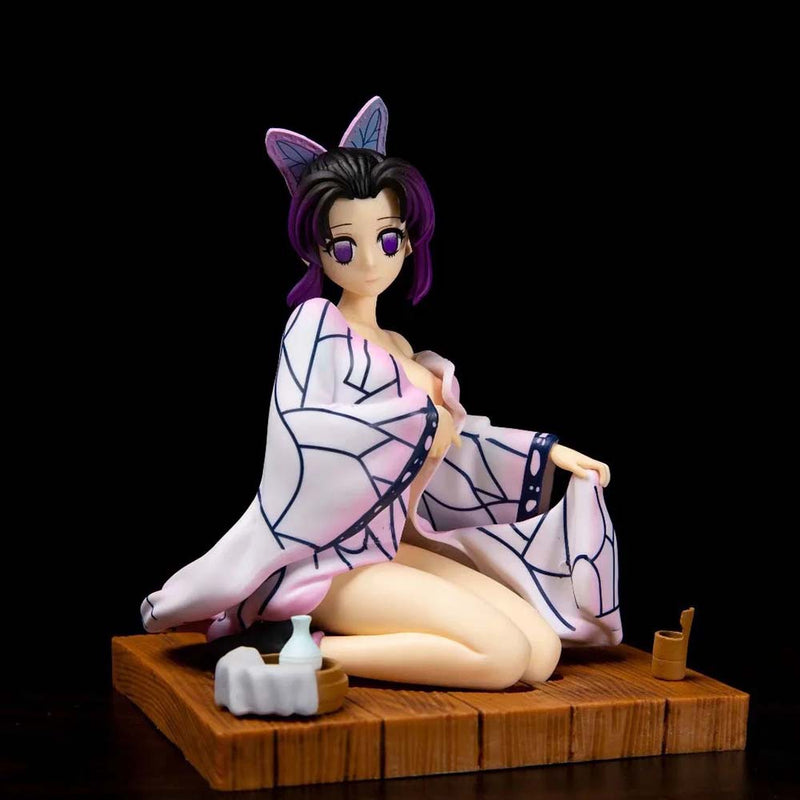 Demon Slayer Kochou Shinobu Action Figure Collectible Model Toy 17cm