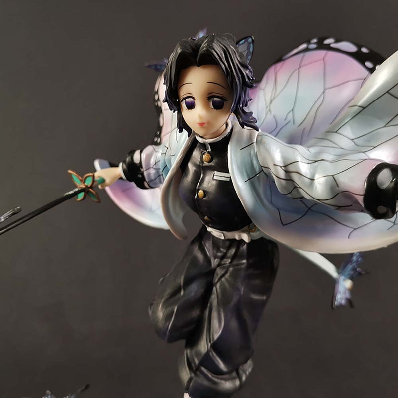 Demon Slayer Kochou Shinobu Action Figure Collectible Model Toy 23cm