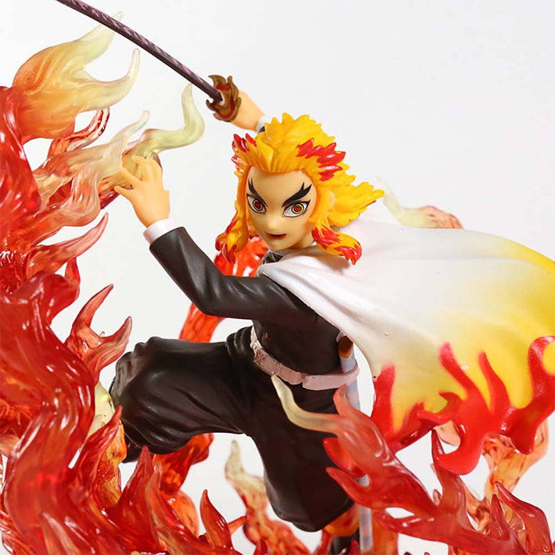 Demon Slayer Rengoku Kyoujurou Action Figure Collectible Model Toy 18cm