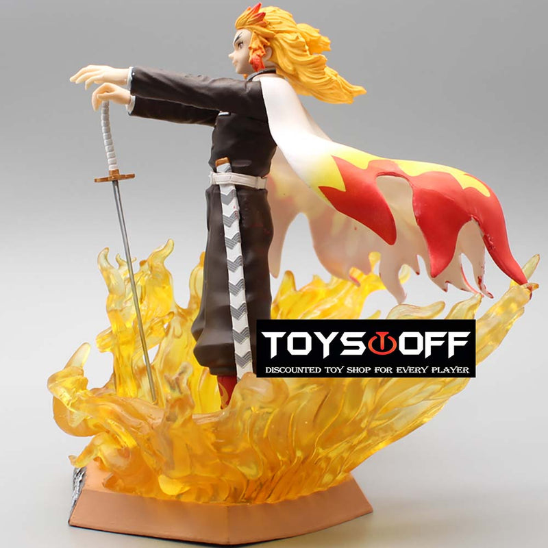 Demon Slayer Rengoku Kyoujurou Action Figure Model Toy 20cm