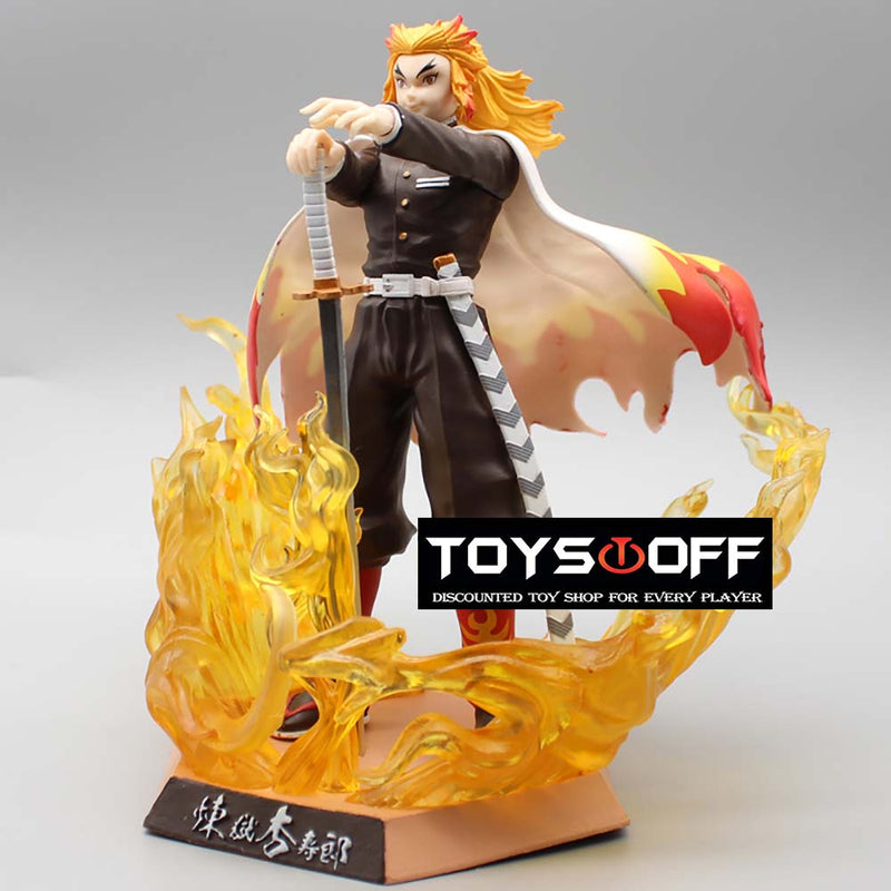 Demon Slayer Rengoku Kyoujurou Action Figure Model Toy 20cm