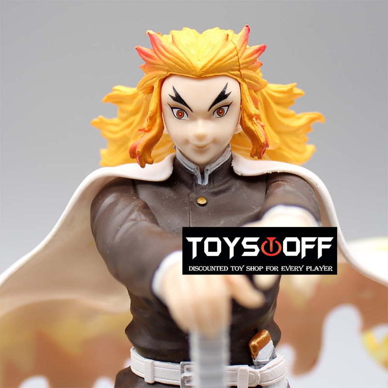 Demon Slayer Rengoku Kyoujurou Action Figure Model Toy 20cm