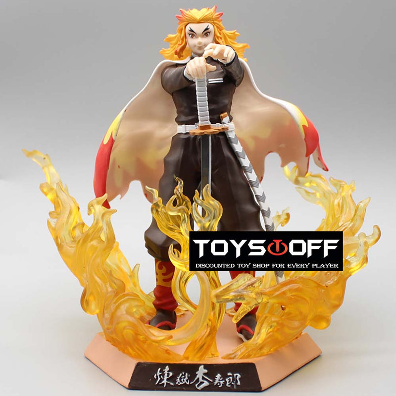 Demon Slayer Rengoku Kyoujurou Action Figure Model Toy 20cm