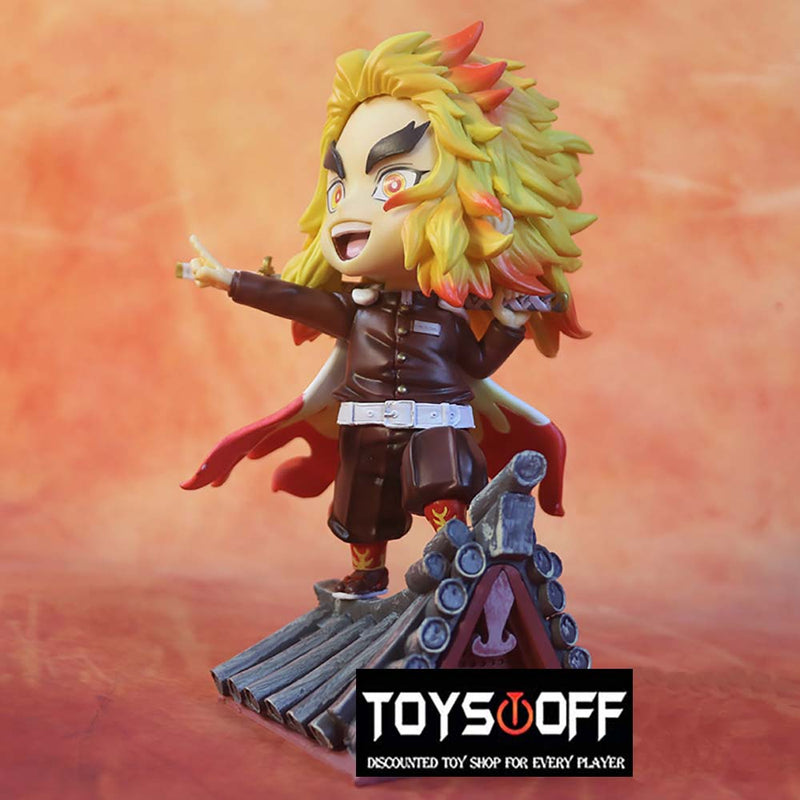 Demon Slayer Rengoku Kyoujurou Q Ver Action Figure Toy 18cm