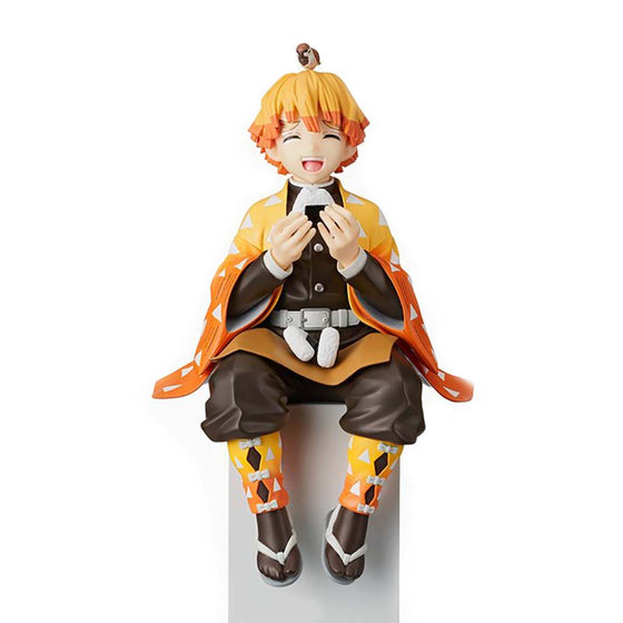 Demon Slayer Sitting Ver Agatsuma Zenitsu Action Figure Model Toy 14cm