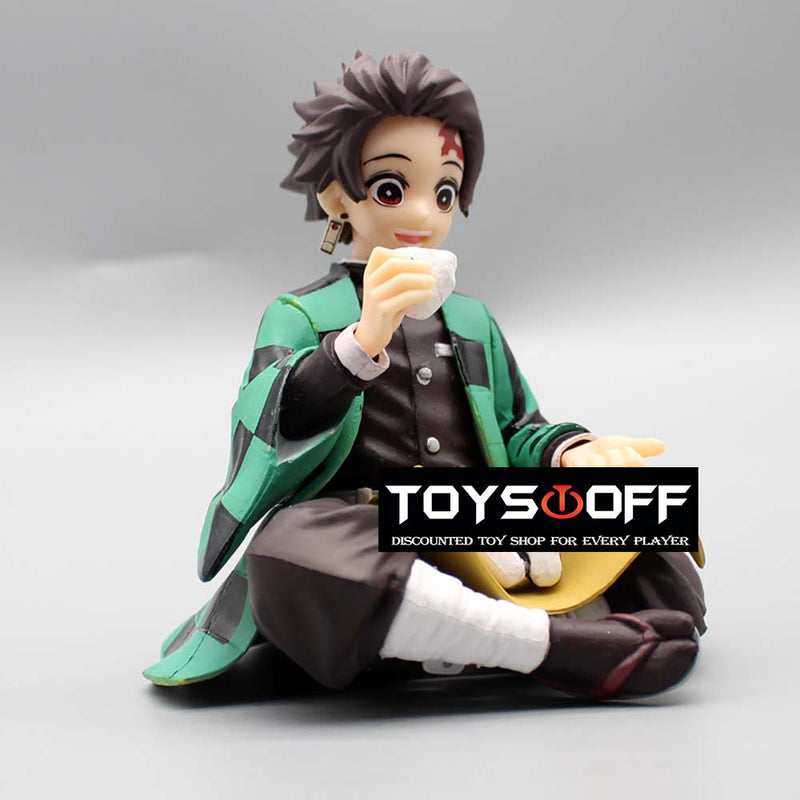 Demon Slayer Sitting Ver Kamado Tanjirou Action Figure Model Toy 10cm