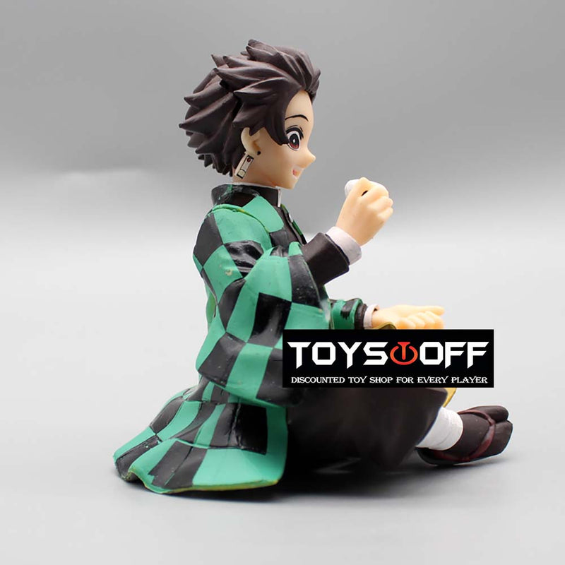 Demon Slayer Sitting Ver Kamado Tanjirou Action Figure Model Toy 10cm