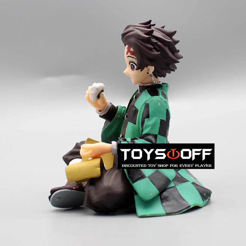 Demon Slayer Sitting Ver Kamado Tanjirou Action Figure Model Toy 10cm