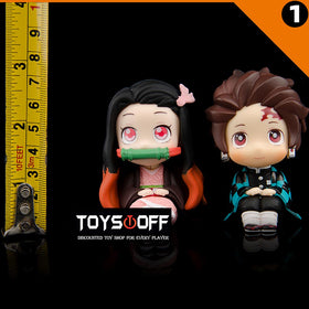 Demon Slayer Tanjirou Nezuko Q Ver Action Figure Model Toy 7cm