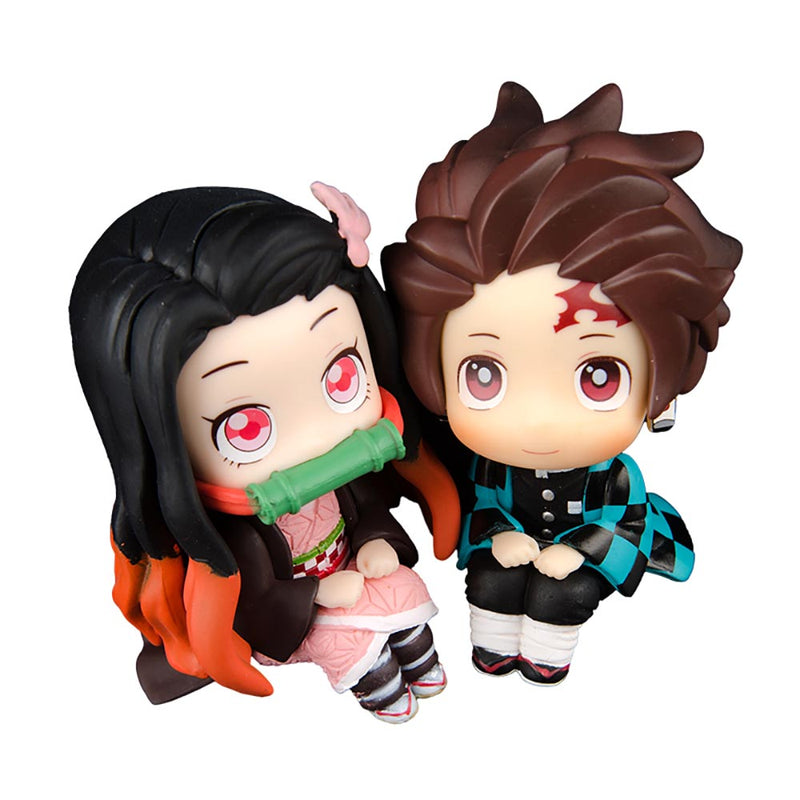 Demon Slayer Tanjirou Nezuko Q Ver Action Figure Model Toy 7cm