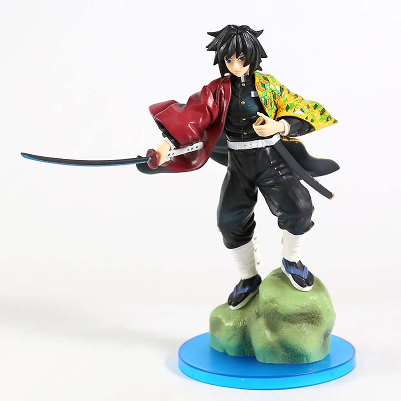 Demon Slayer Water Hashira Tomioka Giyuu Action Figure Model Toy 23cm