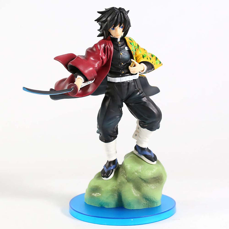 Demon Slayer Water Hashira Tomioka Giyuu Action Figure Model Toy 23cm