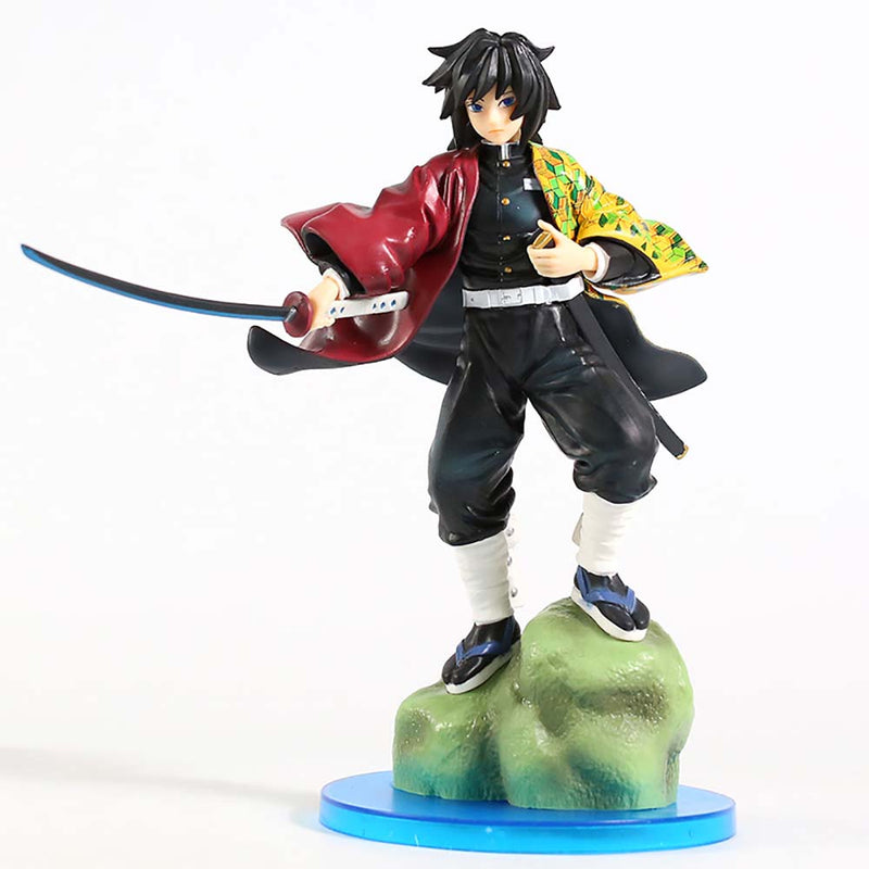 Demon Slayer Water Hashira Tomioka Giyuu Action Figure Model Toy 23cm