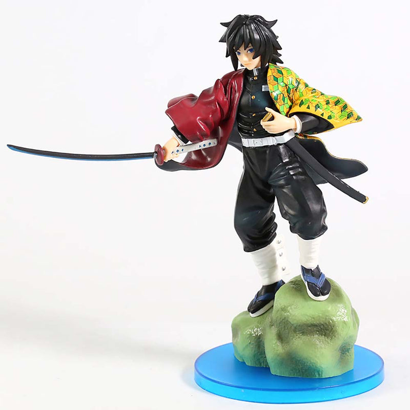 Demon Slayer Water Hashira Tomioka Giyuu Action Figure Model Toy 23cm